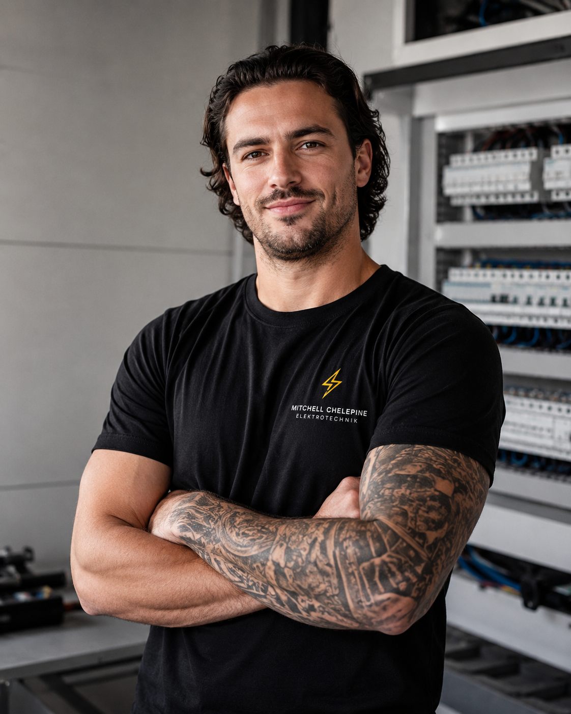 Mitchell Chelepin, Elektromeister aus Köln